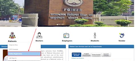 pgeiu|pgimer online appointment.